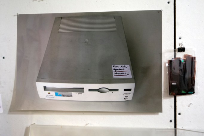 A picture from Penelope Umbrico's studio in New York