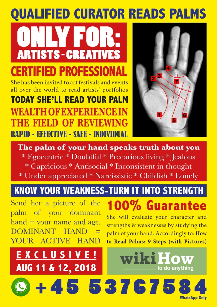 Palm Reading for Artists